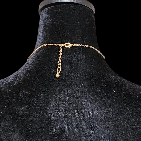 Vintage 1980's Goldtone Necklace - Picture 8 of 8